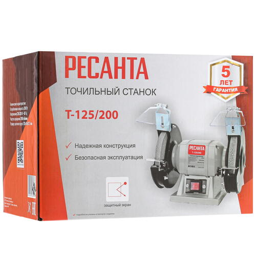 Купить Точильный станок Ресанта Т-125/200  5305542. Характеристики, отзывы и цены в Донецке