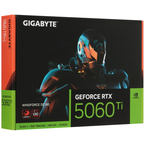 Купить Видеокарта GIGABYTE GeForce RTX 5060 Ti WINDFORCE OC  5624846. Характеристики, отзывы и цены в Донецке
