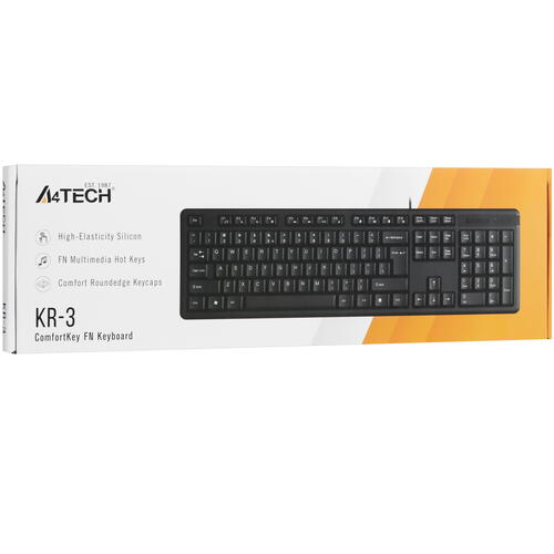 Купить Клавиатура  проводная A4Tech KR-3  5448751. Характеристики, отзывы и цены в Донецке