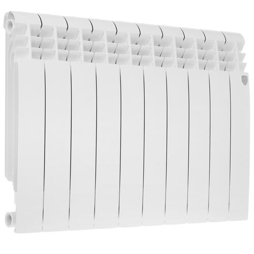Купить Радиатор алюминиевый Royal Thermo Alum 500 10 шт-секционный белый  4803615. Характеристики, отзывы и цены в Донецке