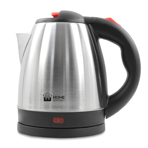 Купить Электрочайник HOME ELEMENT HE-KT166 красный рубин серебристый  9091557. Характеристики, отзывы и цены в Донецке