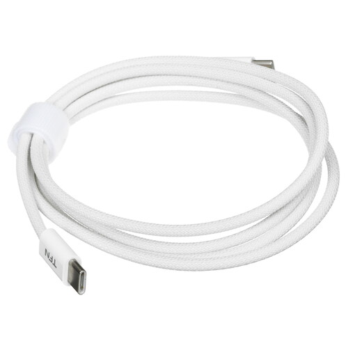 Купить Кабель круглый TFN USB Type-C - USB Type-C белый 1.2 м  9174436. Характеристики, отзывы и цены в Донецке