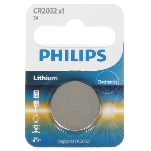 Купить Батарейка Philips CR2032  9265584. Характеристики, отзывы и цены в Донецке