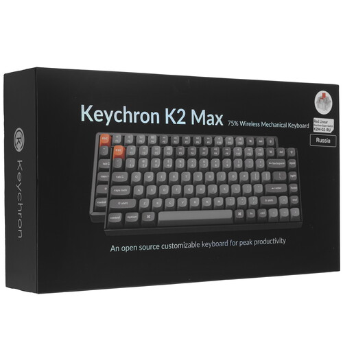 Купить Клавиатура проводная + беспроводная Keychron K2 Max  9289553. Характеристики, отзывы и цены в Донецке