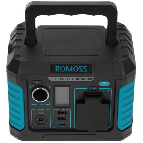 Купить Портативная зарядная станция Romoss RS300 черный  5407276. Характеристики, отзывы и цены в Донецке