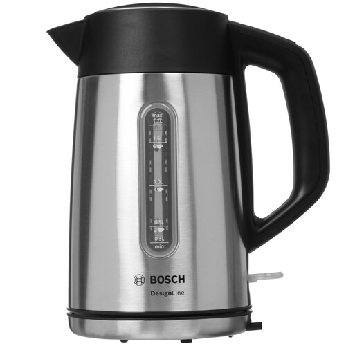 Купить Электрочайник Bosch TWK 4P440 серебристый  5473494. Характеристики, отзывы и цены в Донецке