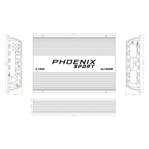 Купить Усилитель DL Audio Phoenix Sport 2.1200  9285894. Характеристики, отзывы и цены в Донецке