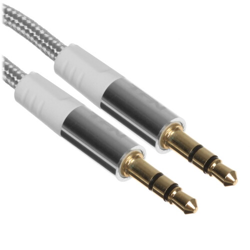 Купить Кабель   TFN 3.5 mm jack - 3.5 mm jack серебристый  5465822. Характеристики, отзывы и цены в Донецке