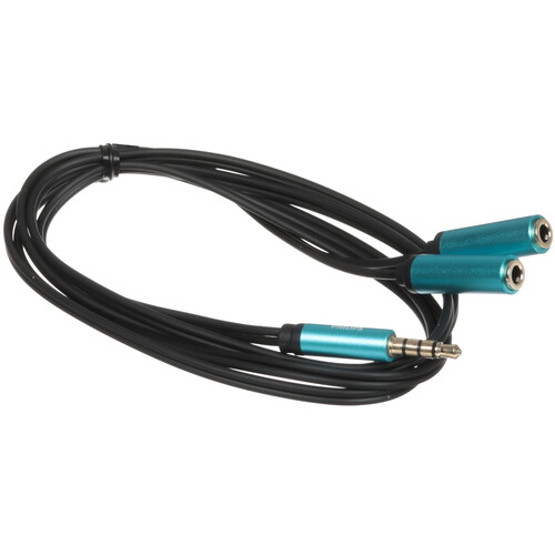 Купить Кабель   Philips jack 3.5 мм - jack 3.5 мм х2 шт. синий  5604564. Характеристики, отзывы и цены в Донецке