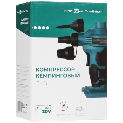 Купить Компрессор аккумуляторный FinePower OneBase CI45 OneBase20  4749316. Характеристики, отзывы и цены в Донецке