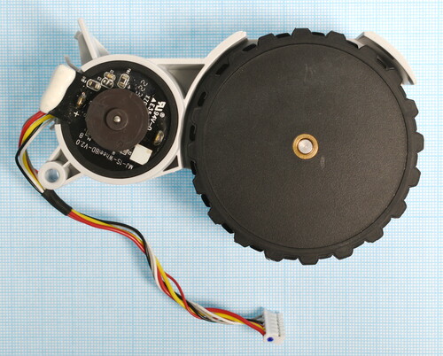 Купить Двигатель (В сборе с колесом R) для пылесоса-робота Xiaomi Mi Robot Vacuum-Mop 2 Pro [MJ-1S-WHEELBD-V2.0] (White)  5419923. Характеристики, отзывы и цены в Донецке