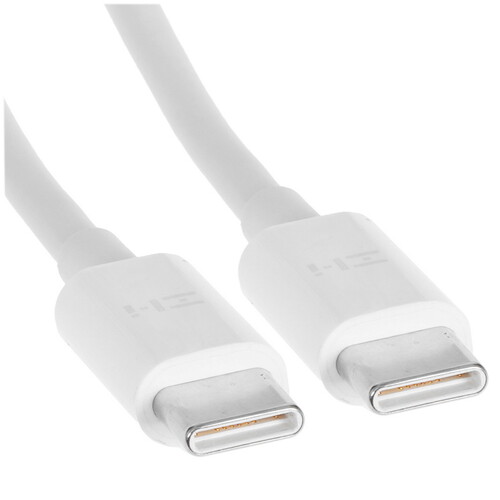 Купить Кабель круглый ZMI USB Type-C - USB Type-C белый 1 м  9282830. Характеристики, отзывы и цены в Донецке