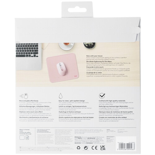Купить Коврик Logitech Mouse Pad Studio Series DARKER ROSE  розовый  5005110. Характеристики, отзывы и цены в Донецке