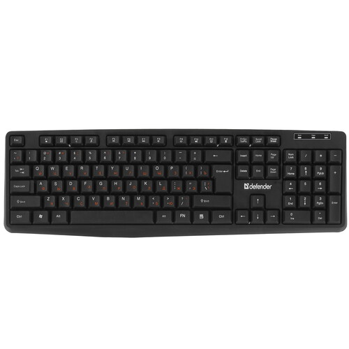 Купить Клавиатура  проводная Defender Concept HB-164  9202973. Характеристики, отзывы и цены в Донецке