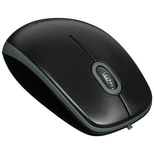 Купить Мышь проводная Logitech M110 Silent [910-005502] черный  5060441. Характеристики, отзывы и цены в Донецке