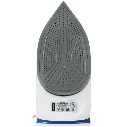 Купить Утюг Atlanta ATH-5545 синий  9908531. Характеристики, отзывы и цены в Донецке