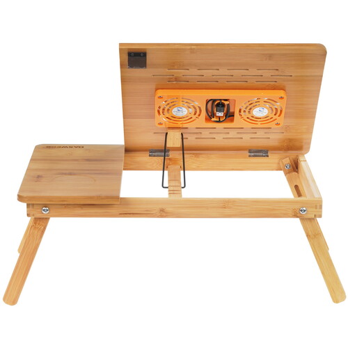 Купить Столик для ноутбука DASWERK 532583 коричневый  9163414. Характеристики, отзывы и цены в Донецке