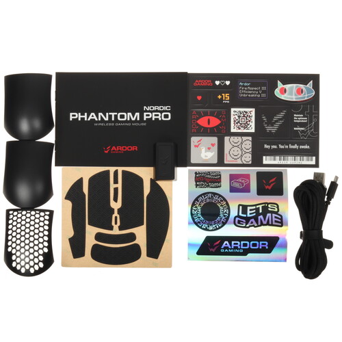 Купить Мышь беспроводная/проводная ARDOR GAMING Phantom PRO Nordic  9053773. Характеристики, отзывы и цены в Донецке