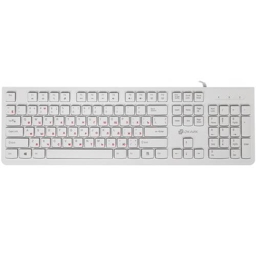 Купить Клавиатура проводная Oklick 505M  1662449. Характеристики, отзывы и цены в Донецке
