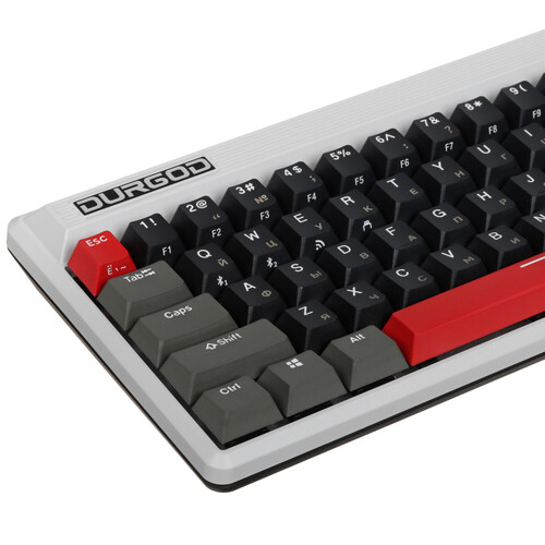 Купить Клавиатура проводная + беспроводная Durgod K230 Fusion Steam  5449861. Характеристики, отзывы и цены в Донецке