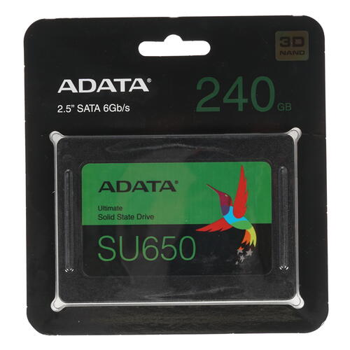 Купить 240 ГБ 2.5" SATA накопитель ADATA SU650 [ASU650SS-240GT-R]  1306524. Характеристики, отзывы и цены в Донецке