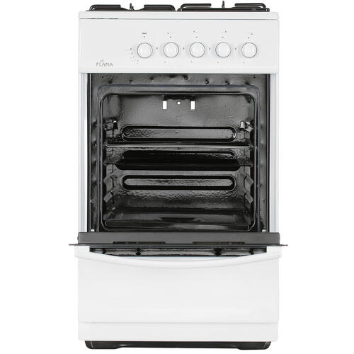 Купить Газовая плита Flama RG 24051 W белый  9973272. Характеристики, отзывы и цены в Донецке