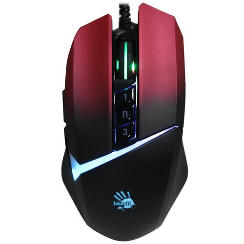 Купить Мышь проводная A4Tech Bloody W60 Max  черный  4733208. Характеристики, отзывы и цены в Донецке