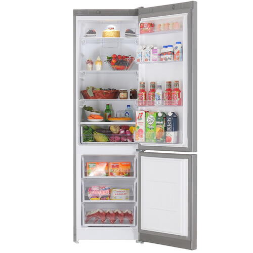 Купить Холодильник с морозильником   Indesit ITS 4200 XB серебристый  9082295. Характеристики, отзывы и цены в Донецке