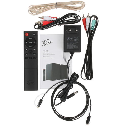 Купить Колонки Fiero BHS-200 черный  5049304. Характеристики, отзывы и цены в Донецке