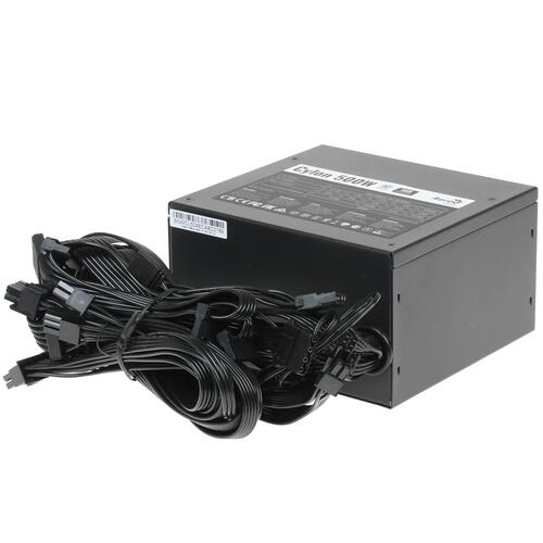 Купить Блок питания AeroCool Cylon 500W [4718009153349] черный  1282875. Характеристики, отзывы и цены в Донецке