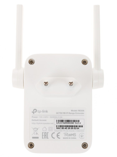 Купить Усилитель беспроводного сигнала TP-LINK RE205  1225668. Характеристики, отзывы и цены в Донецке