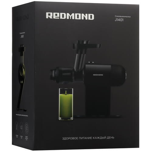 Купить Соковыжималка электрическая Redmond J1401 черный  9094881. Характеристики, отзывы и цены в Донецке