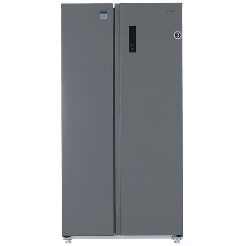 Купить Холодильник Side by Side  DEXP SBS4-63BMG серебристый  5430113. Характеристики, отзывы и цены в Донецке