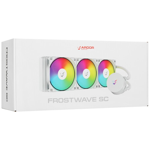 Купить Система охлаждения ARDOR GAMING Frostwave 360 SC  белая  5437456. Характеристики, отзывы и цены в Донецке