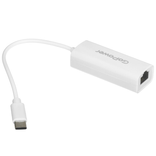 Купить Сетевая карта GoPower Type-C (m)-RJ-45 (f)  5491737. Характеристики, отзывы и цены в Донецке