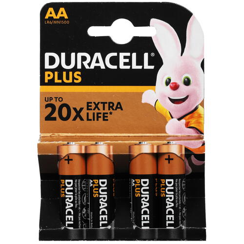 Купить Батарейка Duracell Plus AA / AA (LR6/ER14505/FR6/R6P)  5016148. Характеристики, отзывы и цены в Донецке