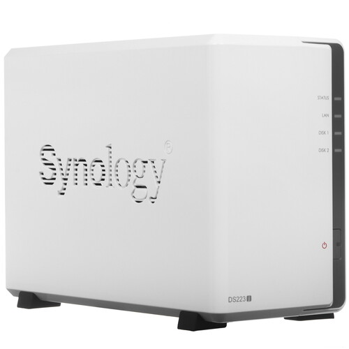 Купить Сетевое хранилище (NAS) Synology DiskStation DS223j  5447313. Характеристики, отзывы и цены в Донецке