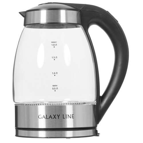 Купить Электрочайник Galaxy GL 0556 серебристый  5301025. Характеристики, отзывы и цены в Донецке