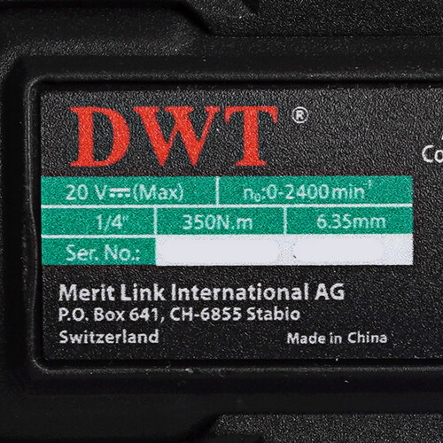 Купить Винтоверт DWT ASCP-20 DN-4C2 BMC  9297929. Характеристики, отзывы и цены в Донецке