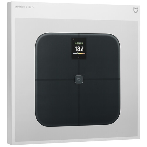 Купить Весы Mijia Body fat scale S400 Pro черный  5606432. Характеристики, отзывы и цены в Донецке