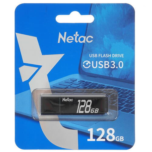 Купить Память USB Flash 128 ГБ Netac U351 [NT03U351N-128G-30BK]  4869783. Характеристики, отзывы и цены в Донецке