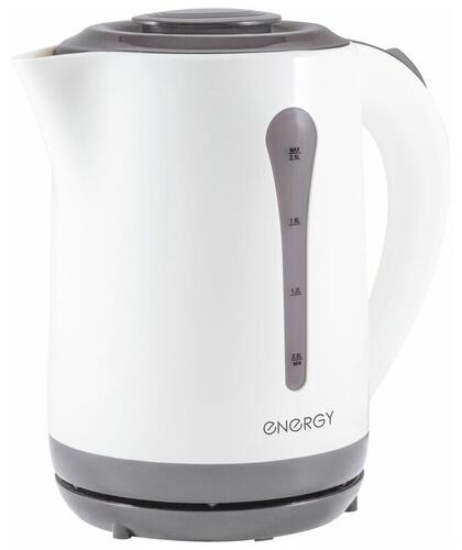 Купить Электрочайник ENERGY E-213 белый  8169796. Характеристики, отзывы и цены в Донецке