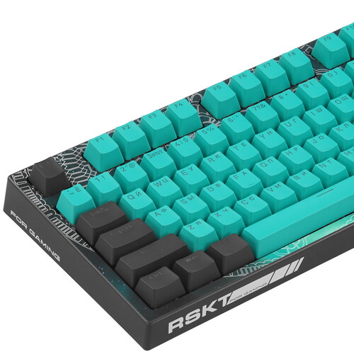 Купить Клавиатура проводная Raskat KM002 UV Green  9225590. Характеристики, отзывы и цены в Донецке