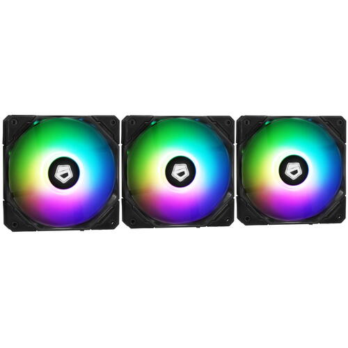 Купить Комплект вентиляторов ID-COOLING ARGB Series [TF-12025-ARGB-TRIO]  5002554. Характеристики, отзывы и цены в Донецке