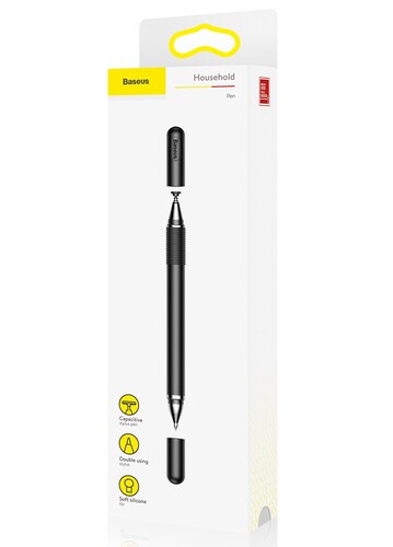 Купить Стилус Baseus ACPCL-01 универсальный черный  5455840. Характеристики, отзывы и цены в Донецке