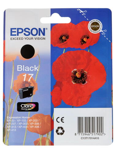 Купить Картридж Epson T17 BK черный  0154851. Характеристики, отзывы и цены в Донецке