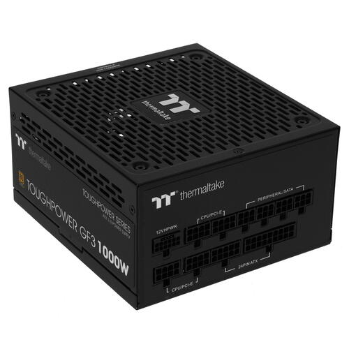 Купить Блок питания Thermaltake Toughpower GF3 1000W [PS-TPD-1000FNFAGE-4] черный  5040357. Характеристики, отзывы и цены в Донецке