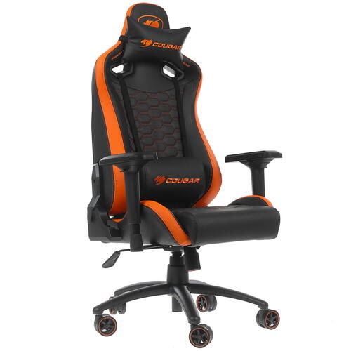 Купить Кресло игровое Cougar OUTRIDER S оранжевый  4840428. Характеристики, отзывы и цены в Донецке