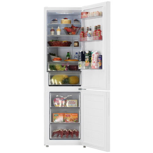 Купить Холодильник с морозильником   Haier CEF538CWG белый  9291529. Характеристики, отзывы и цены в Донецке