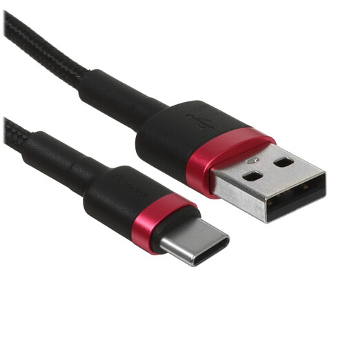 Купить Кабель круглый Baseus USB Type-C - USB 2.0 Type-A черный 2 м  9163663. Характеристики, отзывы и цены в Донецке
